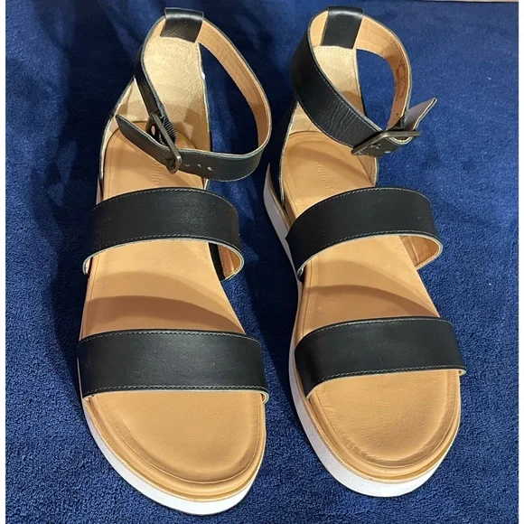 Anthropologie Soludos Cara Black Ankle Strap Sandals NWT Sizes 8, 10 - Picture 5 of 14